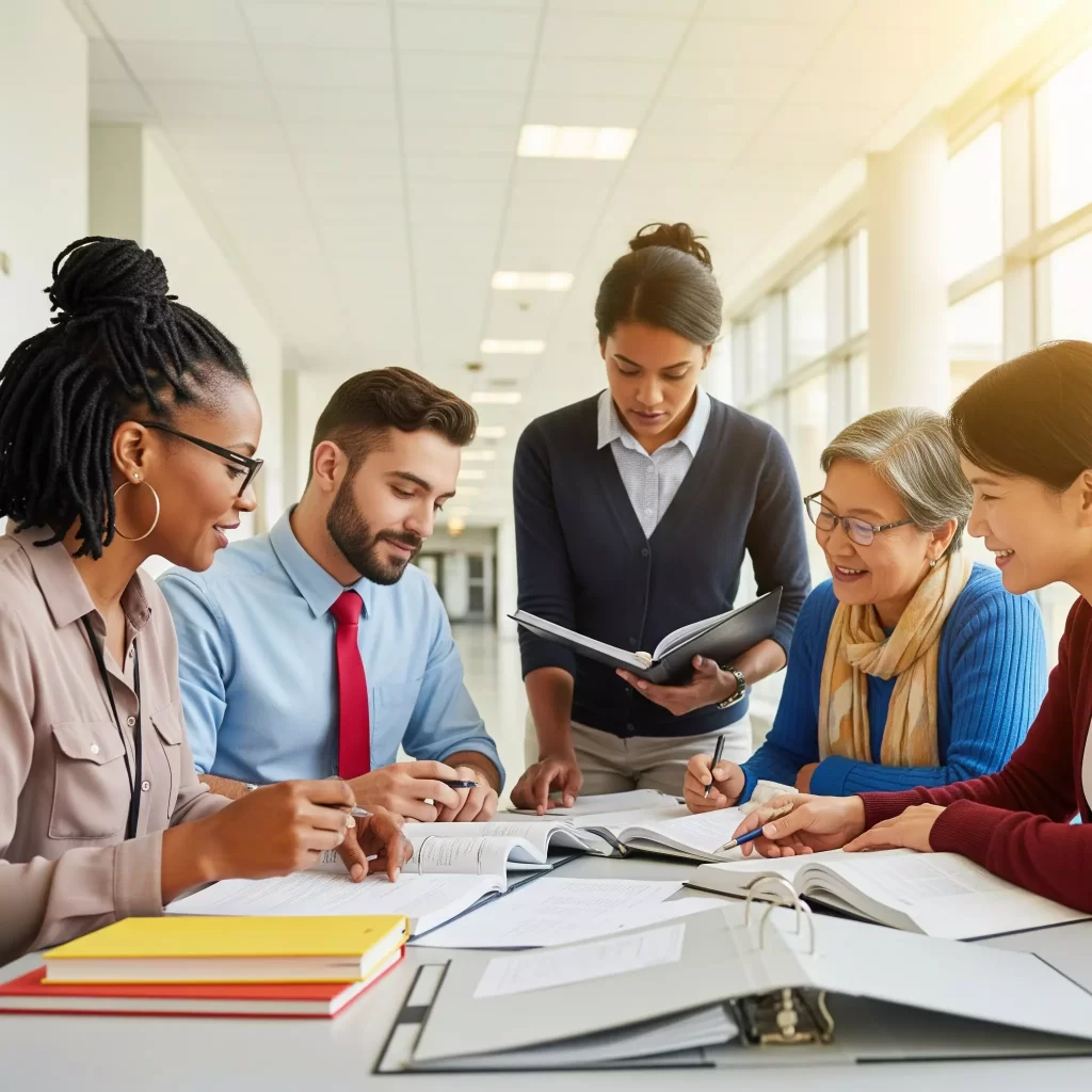 docenti iscritti ai percorsi abilitanti confrontano gli appunti