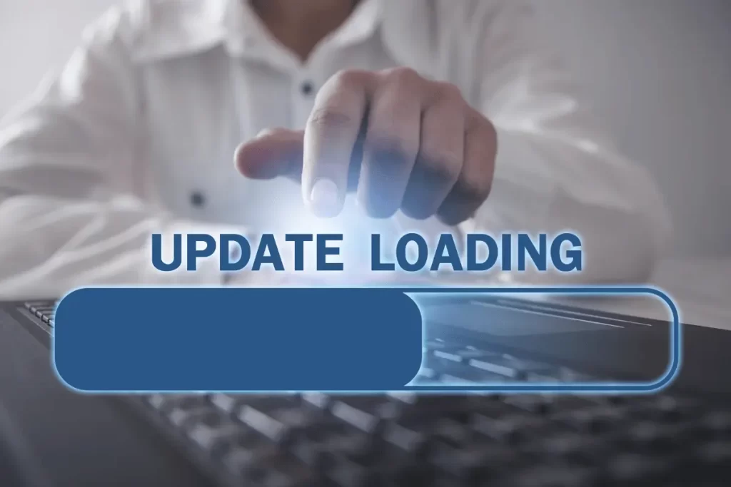 Aspirante docente alle prese con l'aggiornamento GPS e la scritta "Update loading"