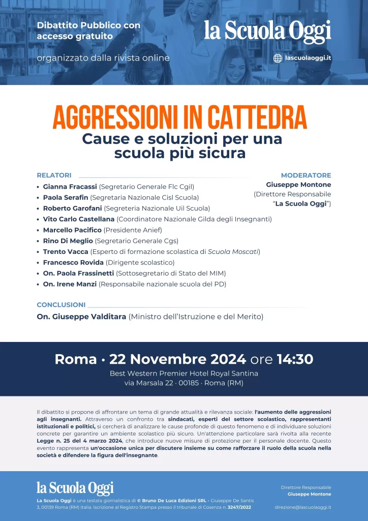 la locandina dell'evento