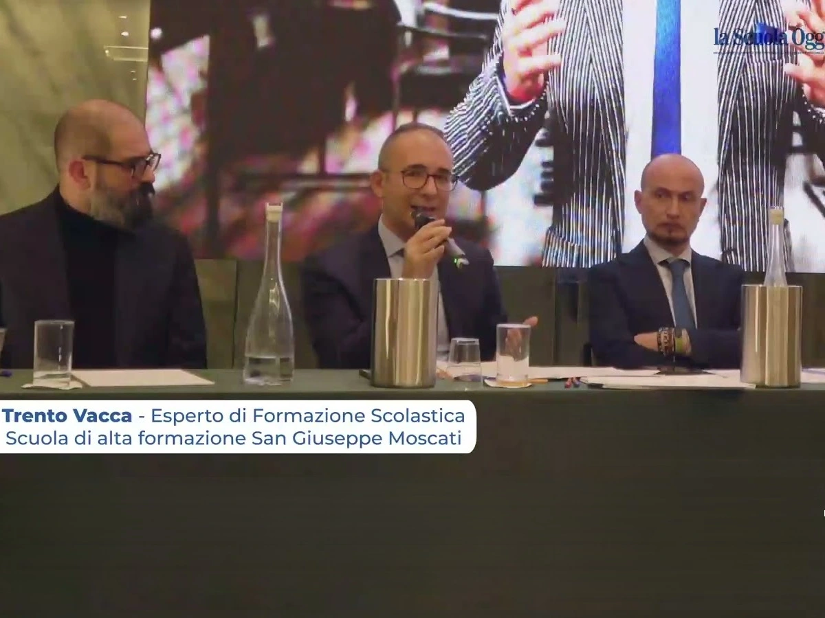 L'intervento del Dott. Trento Vacca, esperto di Formazione Scolastica, durante il dibattito sulle aggressioni ai docenti, organizzato da La Scuola Oggi