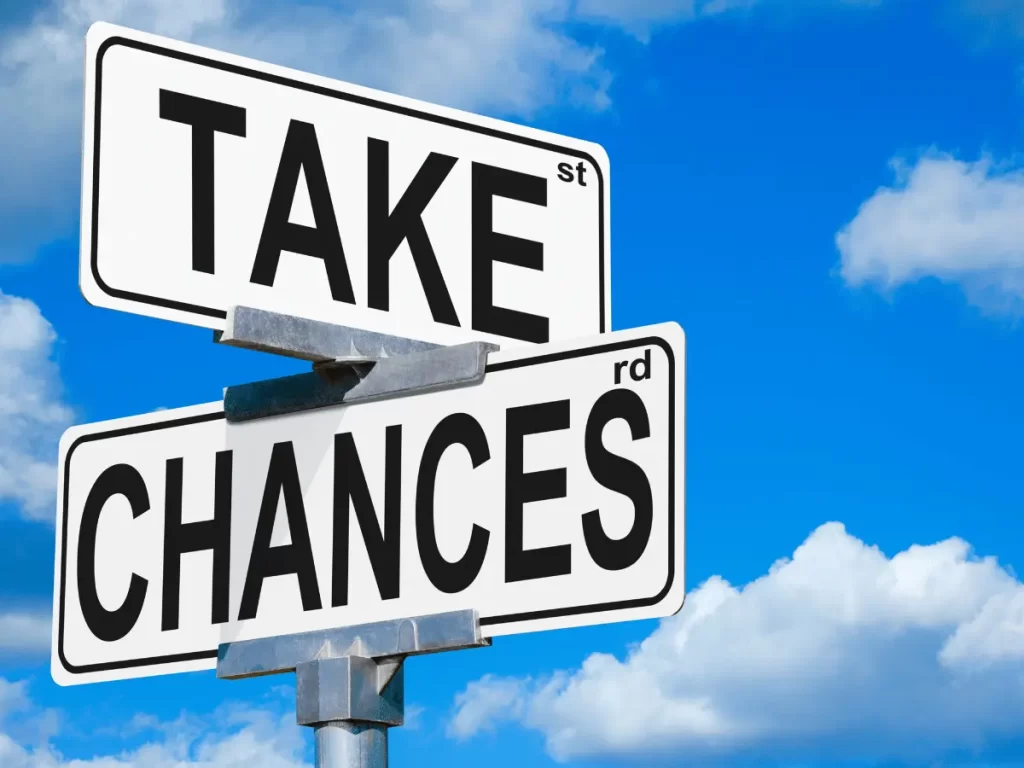 Immagine di cartello stradale con scritta dammi una possibilità