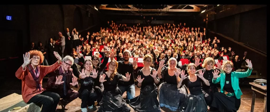 "Le Donne del Muro Alto", foto di gruppo