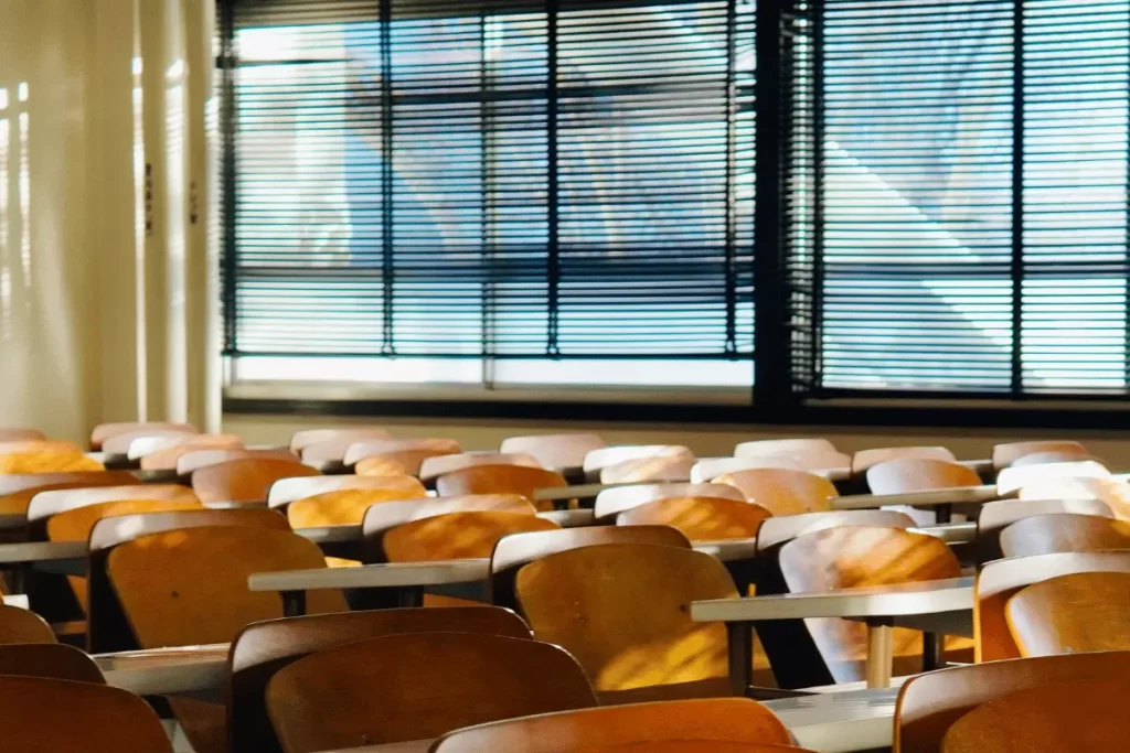 aula vuota