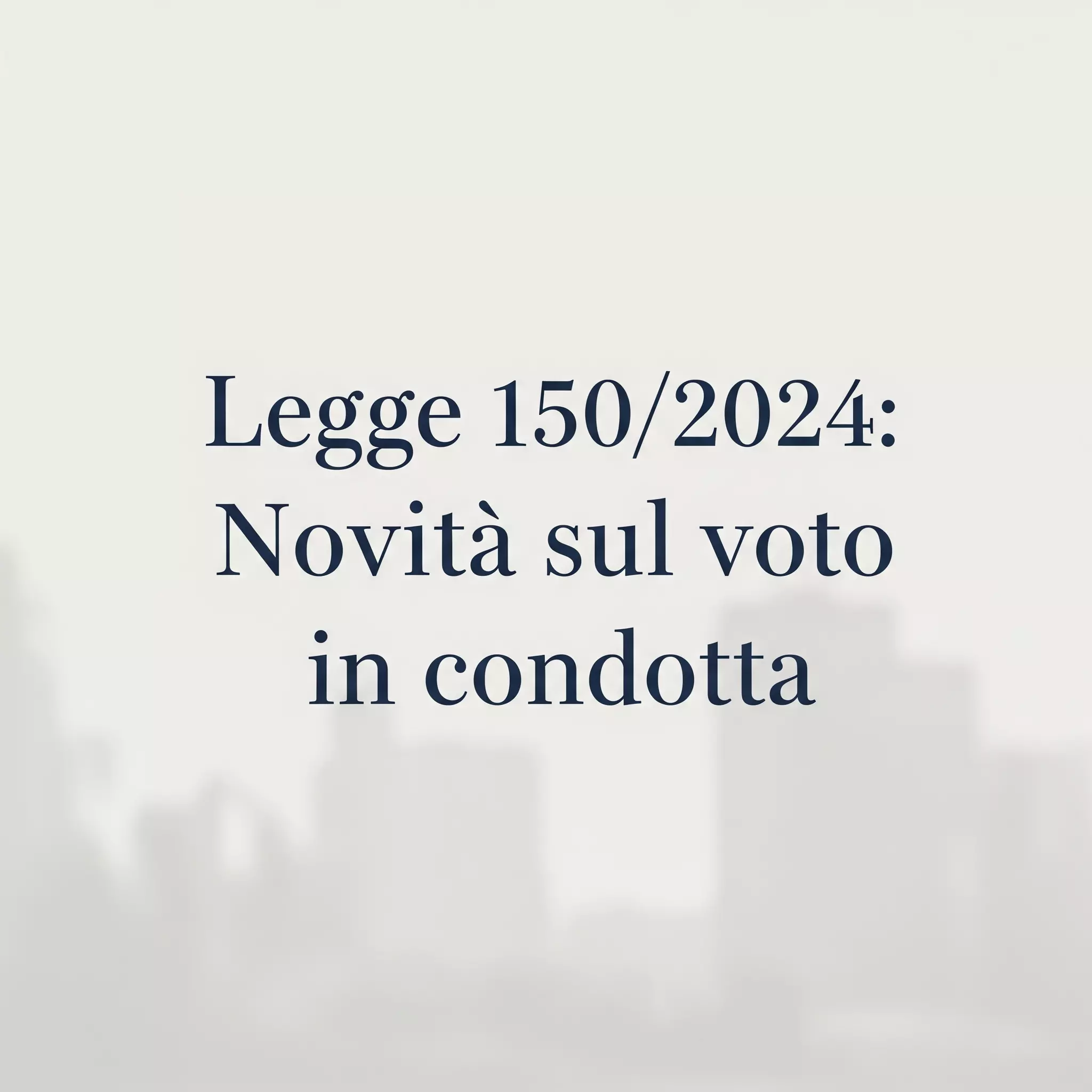 Legge 150/2024