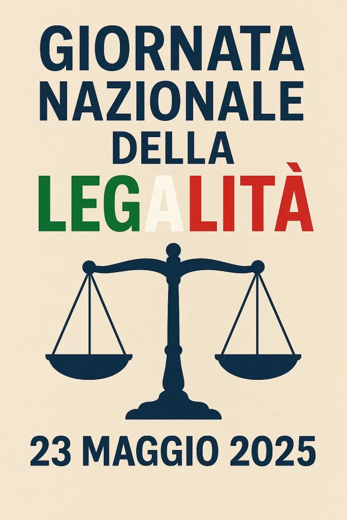 Giornata della Legalità 2025: in ricordo di Falcone e Borsellino per una cultura della giustizia
