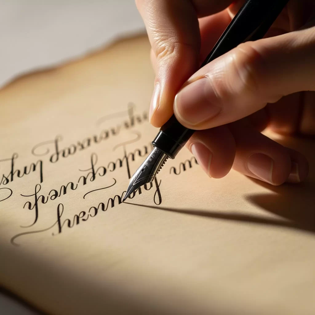 la calligrafia