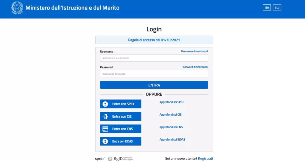 la Piattaforma Concorsi e Procedure Selettive del Ministero