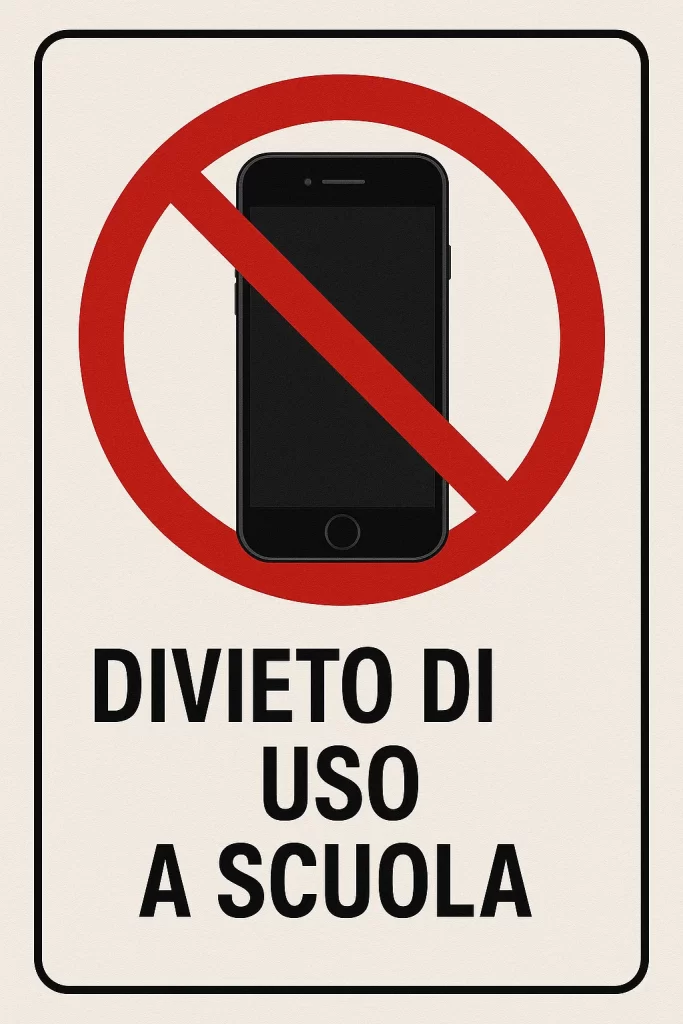 Cellulare con divieto