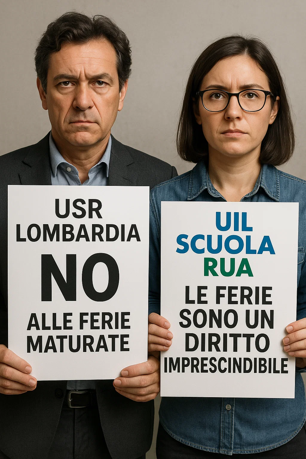 Rappresentanti USR Lombardia e sindacato UIL Scuola RUA