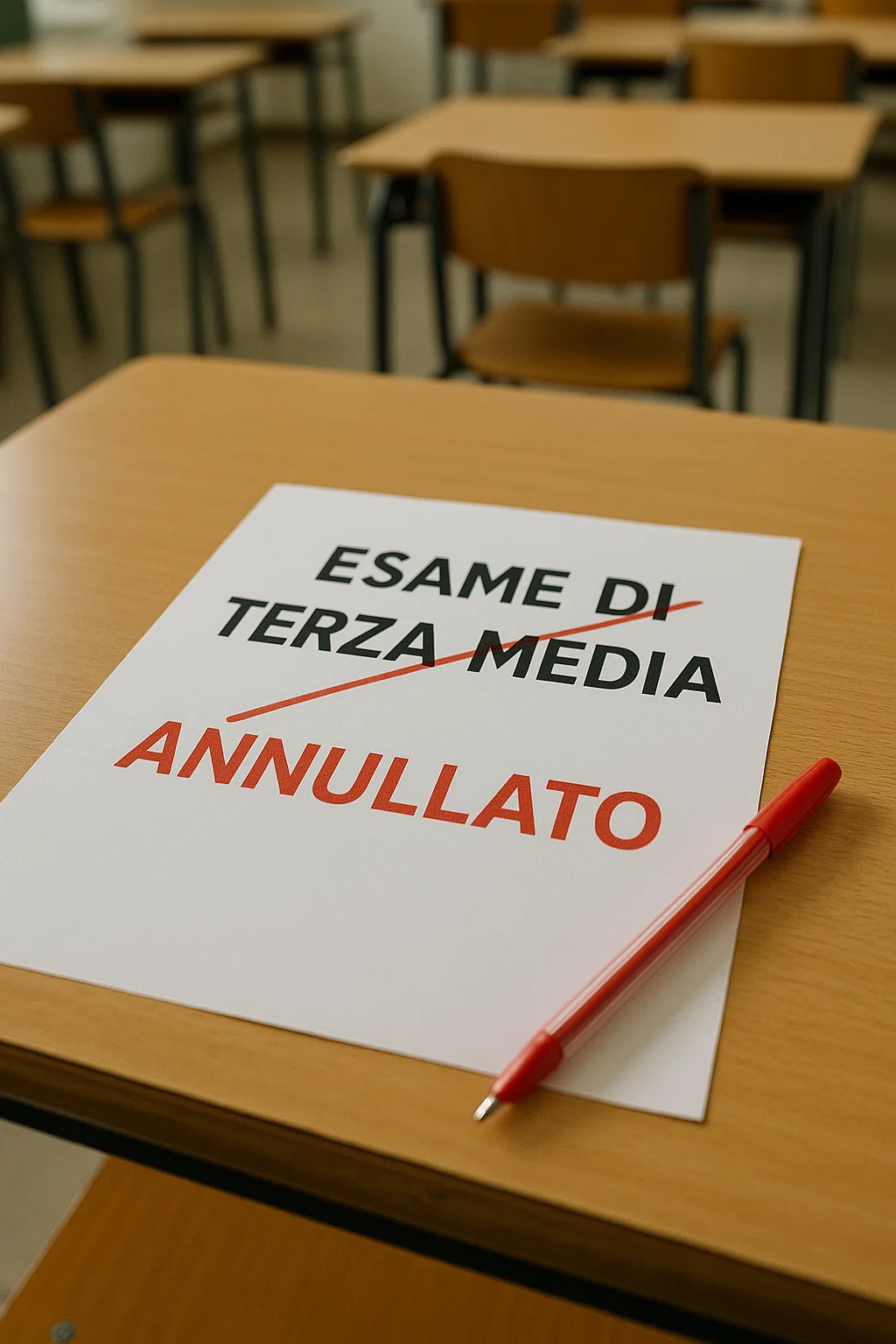 Esame annullato
