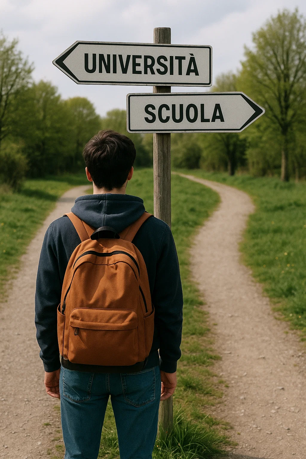 Studente ad un bivio