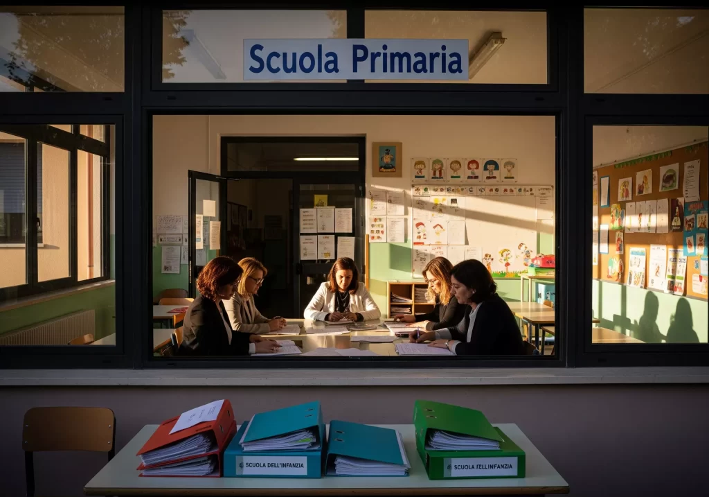 Concorso docenti da rifare nelle Marche: commissione d'esame impegnata nella valutazione delle prove dei candidati