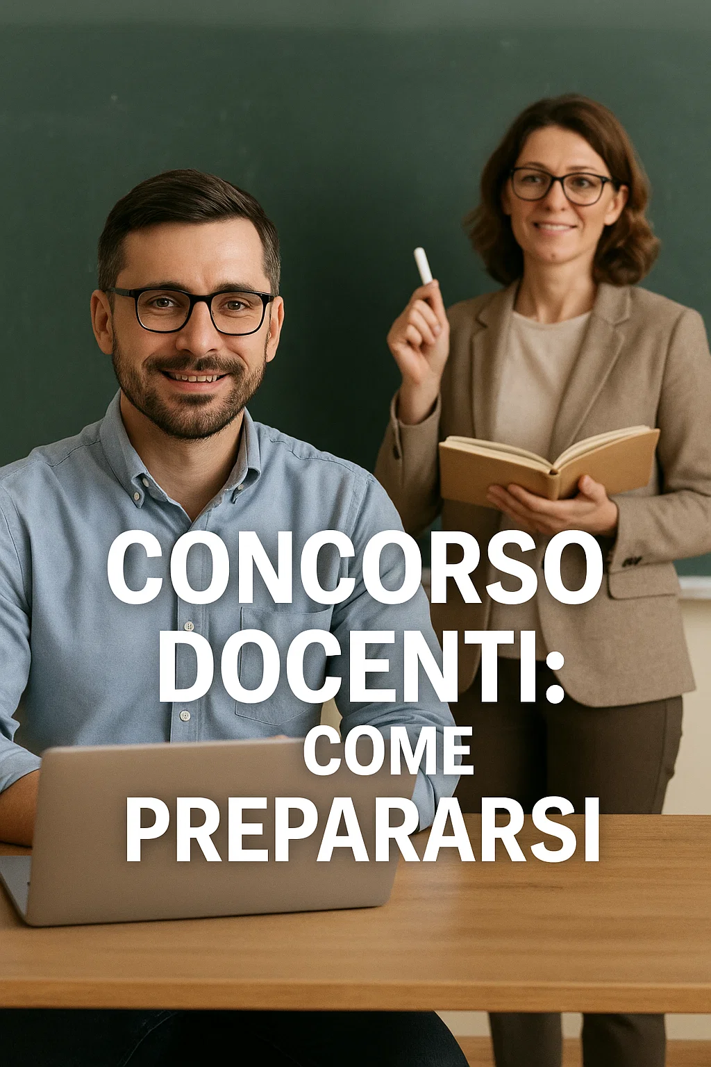 Docenti che studiano per il concorso