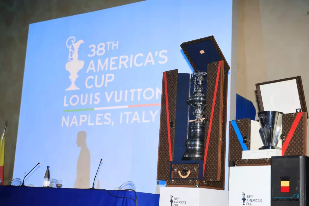 PCTO 2027: un momento della conferenza stampa di presentazione della 38ª edizione dell’America’s Cup