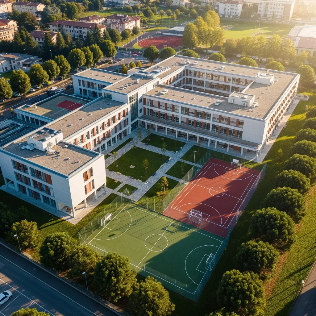 Decreto Università: edificio scolastico