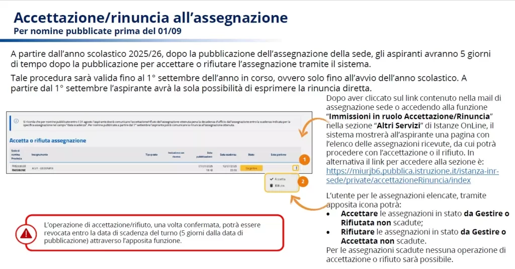 Mini Call Veloce Sostegno 2025/26: una pagina della Guida del MIM