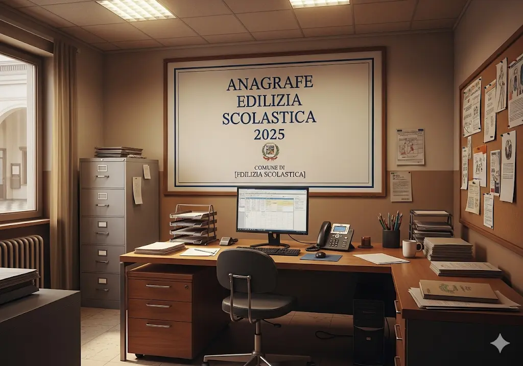 Anagrafe Edilizia Scolastica 2025: una segreteria scolastica