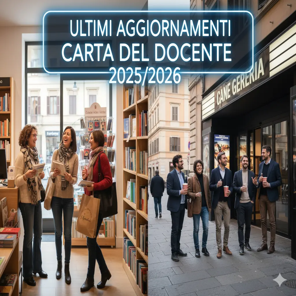 Ultimi aggiornamenti Carta del Docente 2025/2026: tutto quello che devi sapere e FAQ