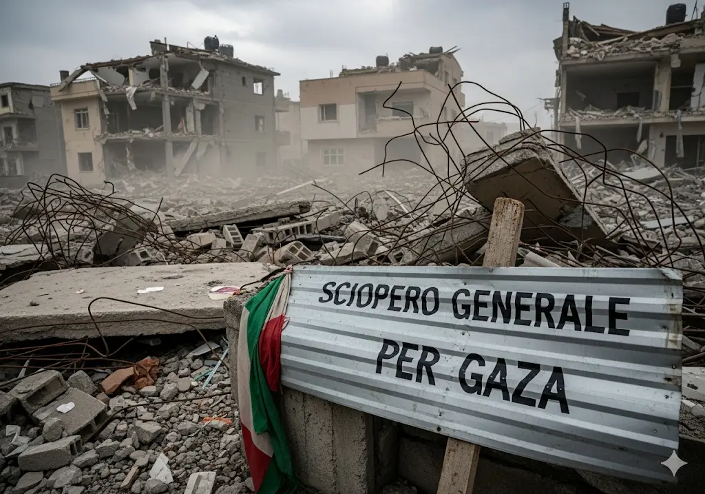 Sciopero generale per Gaza oggi: l’Italia intera si ferma in segno di solidarietà alla Palestina