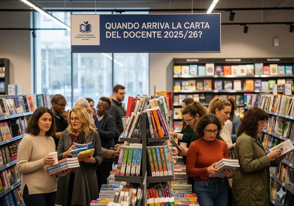 Quando arriva la Carta del Docente 2025/26? Scopri tutte le novità: quanto vale e cosa aspettarsi