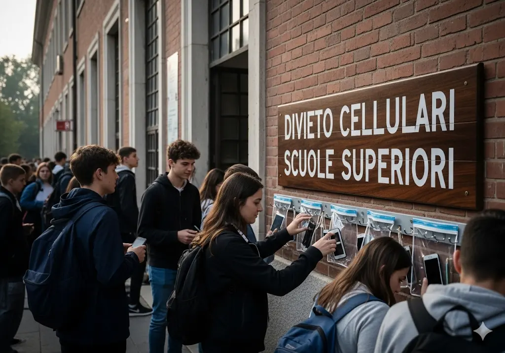 Divieto cellulari scuole superiori: come stanno andando le prime settimane di lezioni?