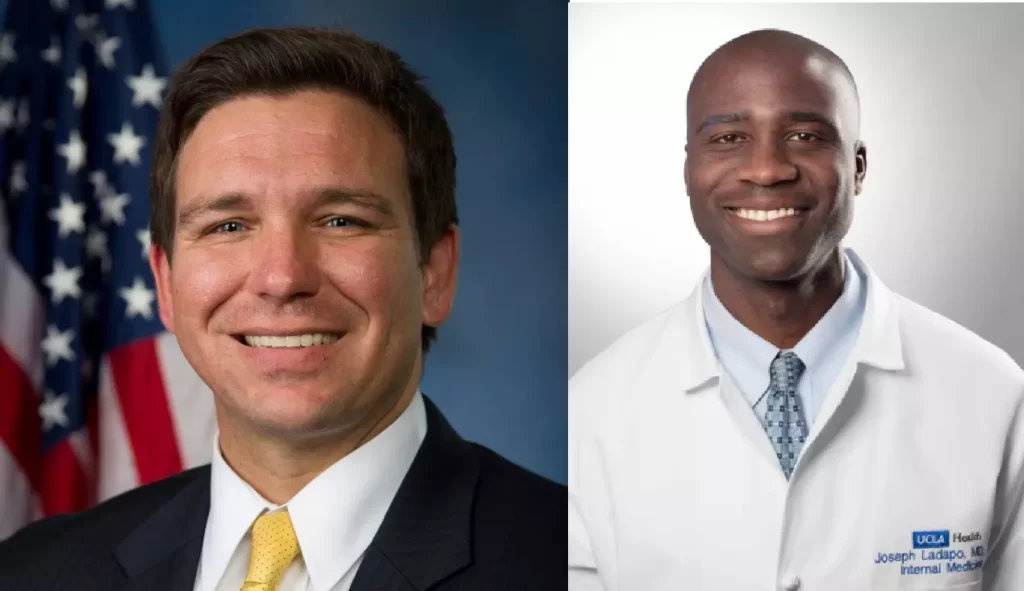 Obbligo Vaccinale a Scuola: il governatore Ron DeSantis e Joseph A. Ladapo
