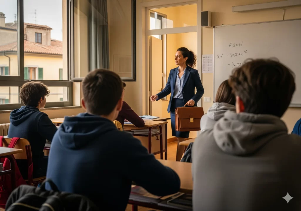 Regolamento GPS: docente entra in classew.