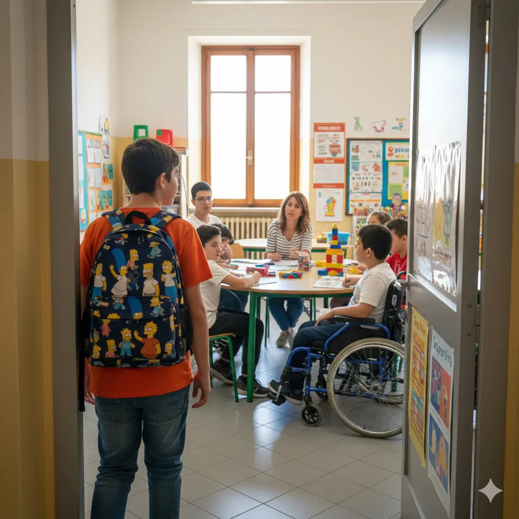 Studente Autistico Morto a Verona: uno studente si allontana dalla classe