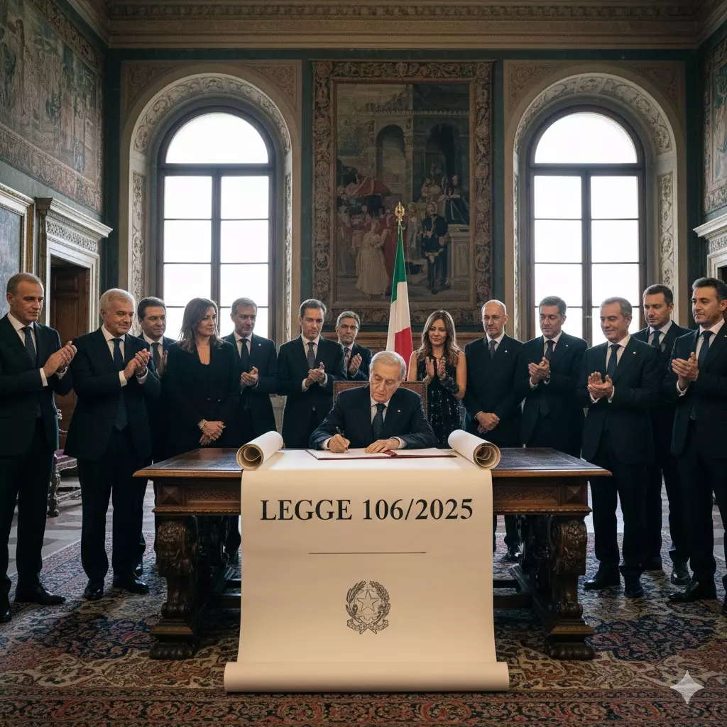 Legge 106/2025 in elaborazione