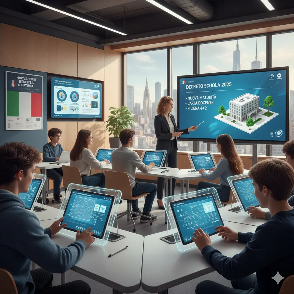 Approvato Decreto Scuola 2025: Dalla Maturità alla Carta Docente, tutte le novità