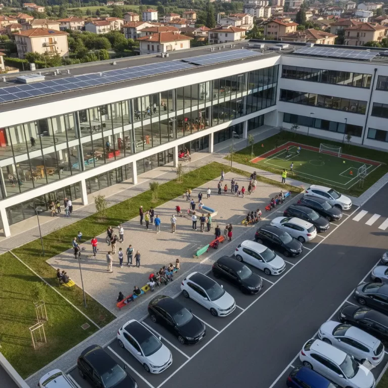 Aumenti Stipendio Docenti e ATA: un edificio scolastico