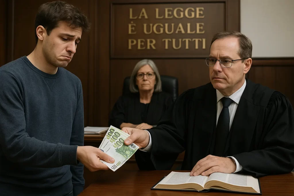 Oltraggio a Pubblico Ufficiale a Scuola: lo studente denunciato paga 400 Euro