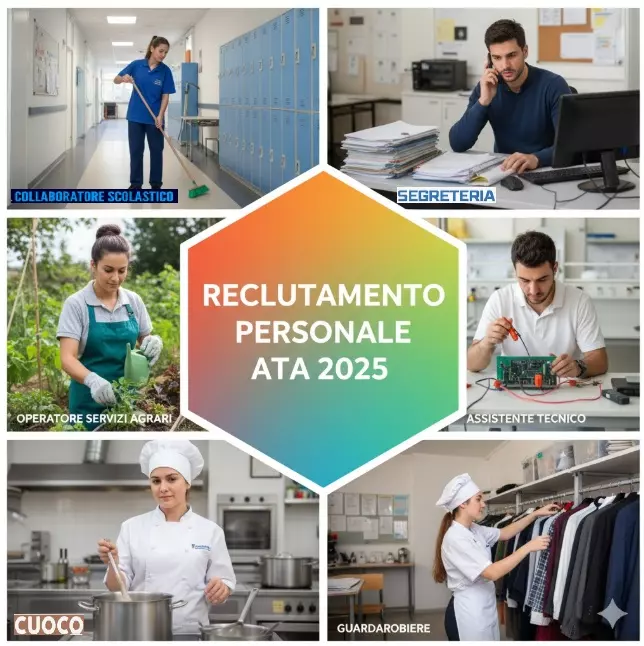 Reclutamento Personale ATA 2025: Oltre 23.000 Posti Restano Scoperti