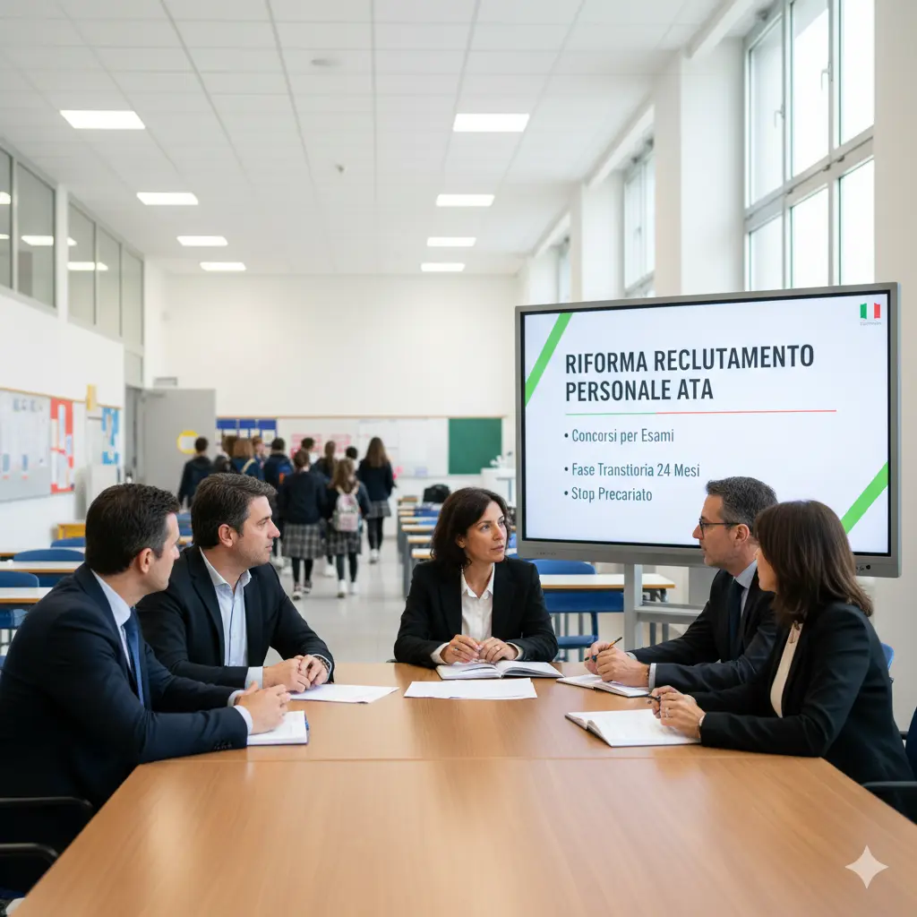 Riforma reclutamento Personale ATA: confronto tra MIM e sindacati
