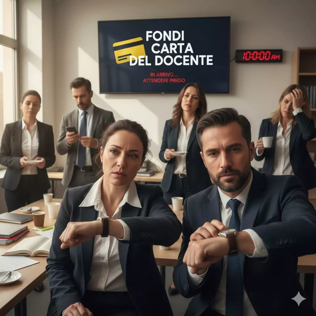 Fondi Carta del Docente: insegnanti che aspettano