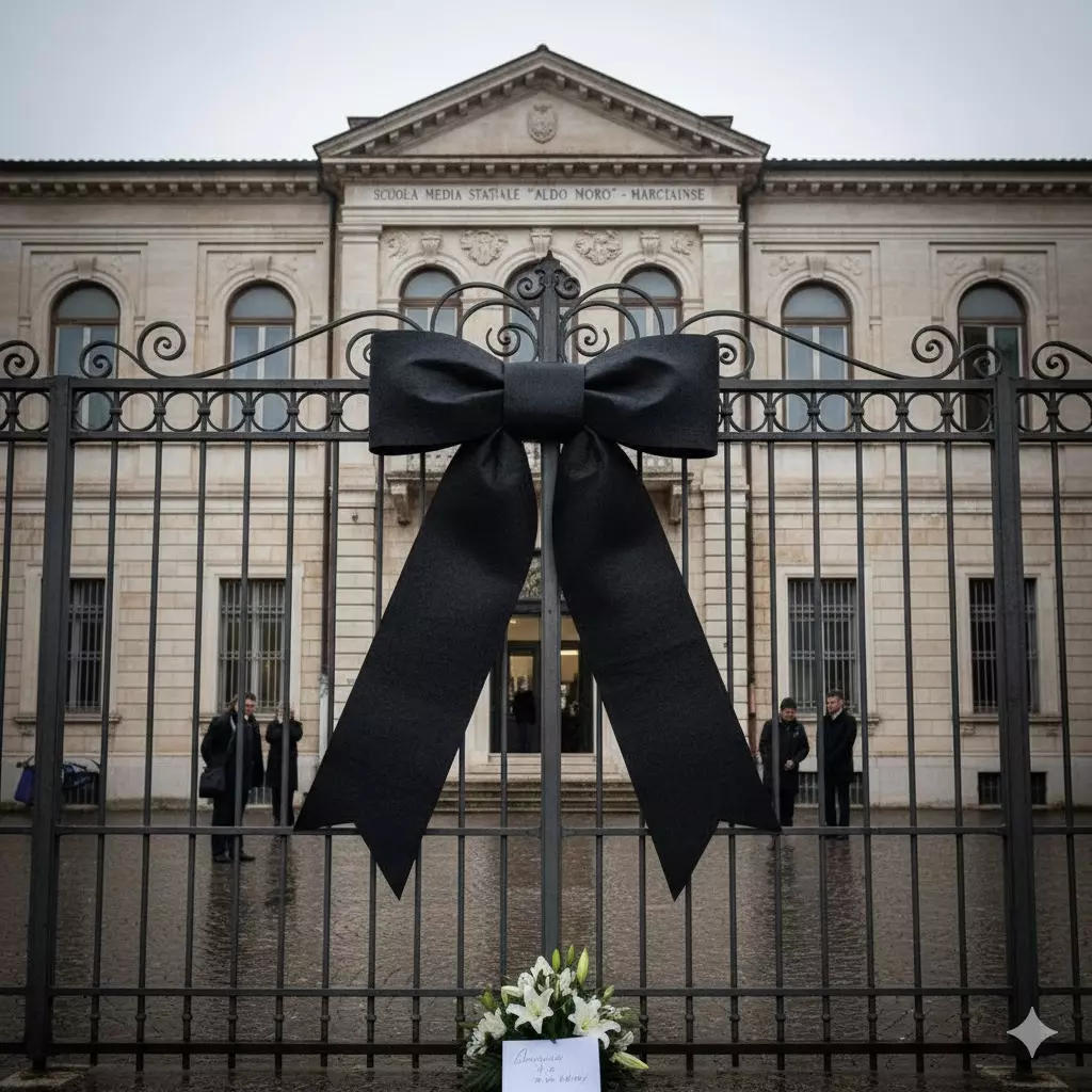 Scuola di Marcianise in lutto dopo la tragedia