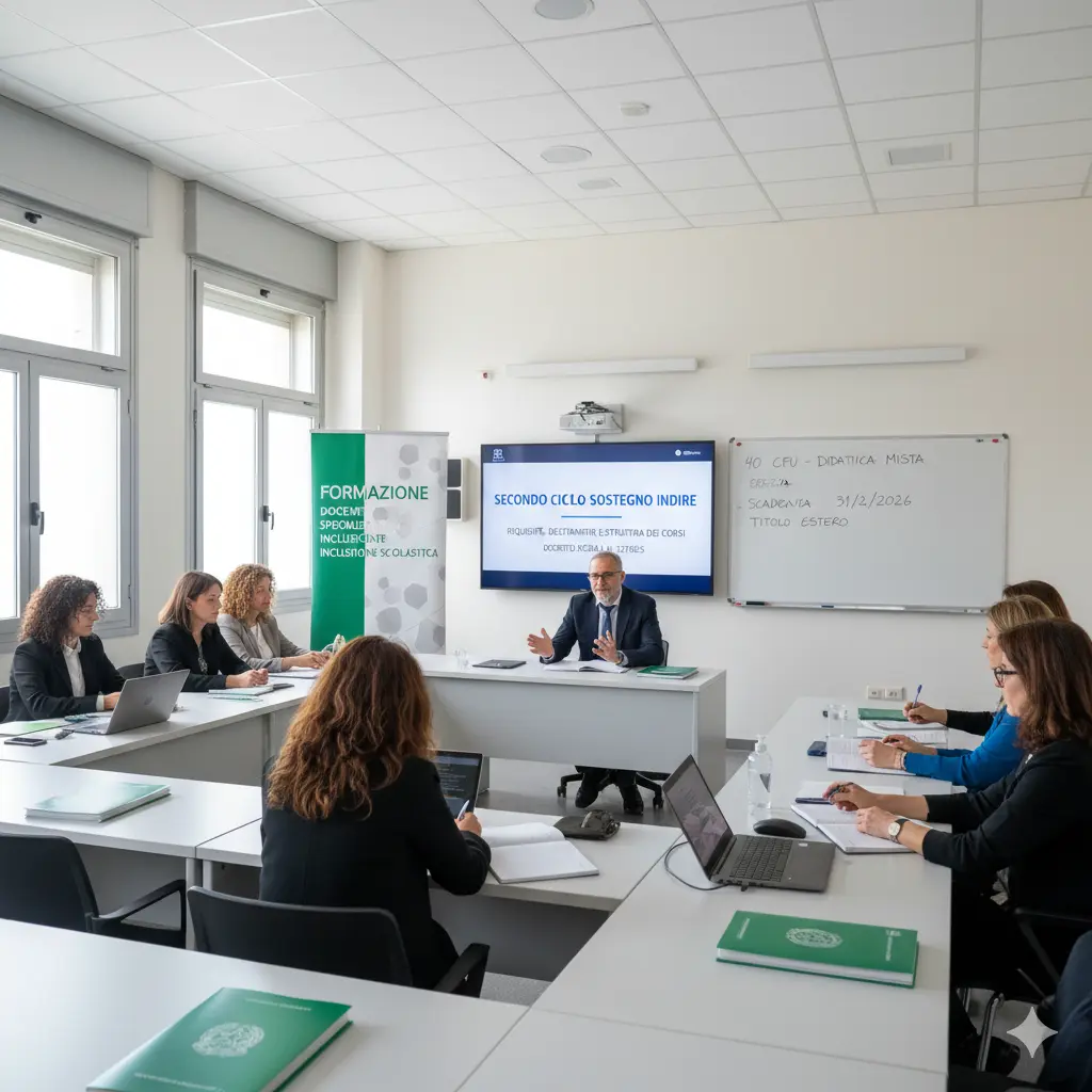Secondo ciclo sostegno Indire: un dirigente illustra le novità del percorso ai docenti
